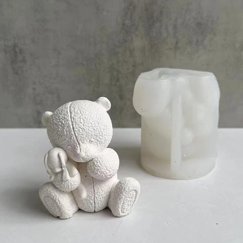 Woven Bear Candle Silicone Mol - Soap Making Business incelemesi ve fiyatı