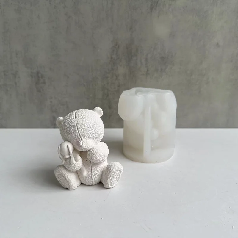 Woven Bear Candle Silicone Mol - Soap Making Business incelemesi ve fiyatı