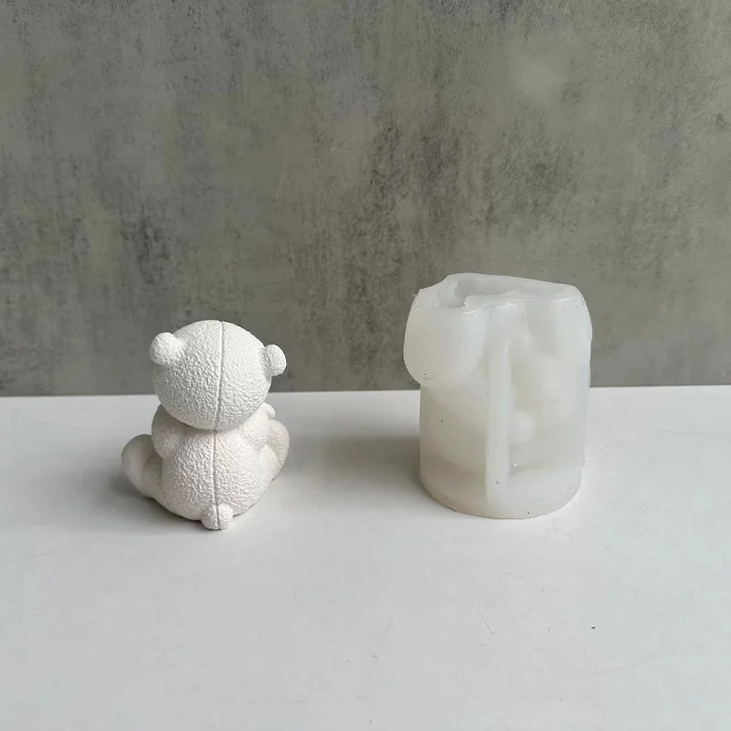 Woven Bear Candle Silicone Mol - Soap Making Business incelemesi ve fiyatı